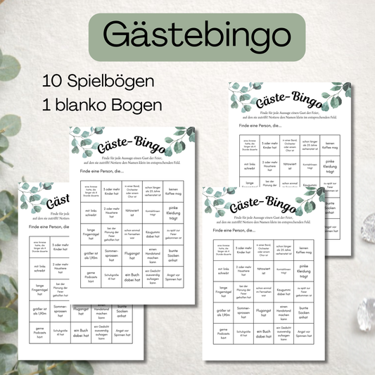 15 Spiele zum Ausdrucken für die diamantene Hochzeit – Quiz, Paars Spiele und Gästebingo