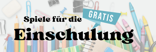 Einschulung Ideen gratis: Spiele zum Schulanfang zum Ausdrucken