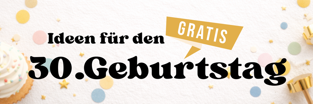 Spiele zum 30. Geburtstag: 5 schnelle Klassiker + gratis Spiel zum Ausdrucken
