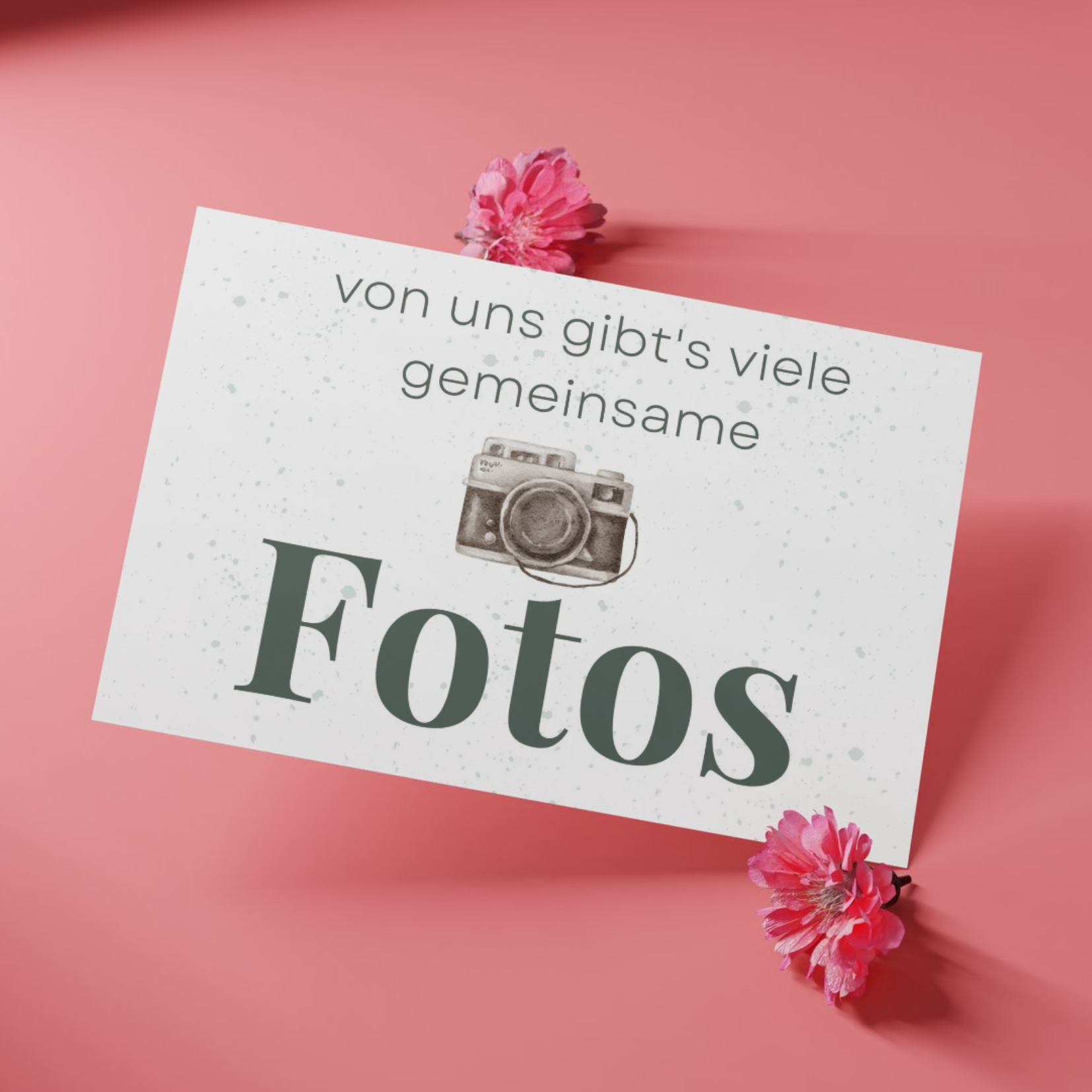 Foto einer Spielkarte des Babyshower Spiels