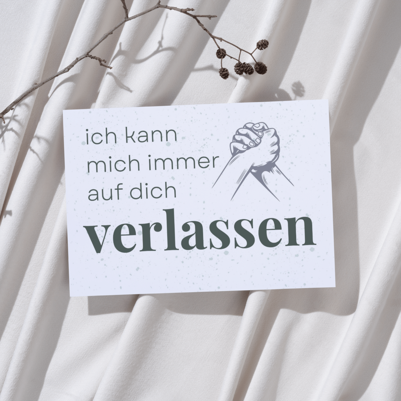 Foto einer Spielkarte des Babyshower Spiels